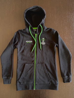 UEFA Conference League Final Athens 2024 Volunteer Hoodie used, size S