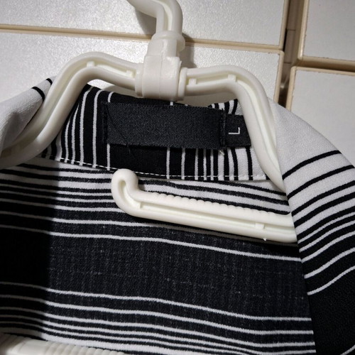 Black and white women's panofori like new, size L