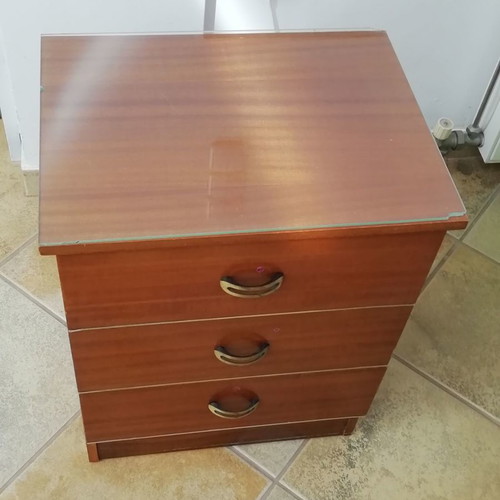 Bedroom furniture set used with bed, nightstand, dresser and mirror