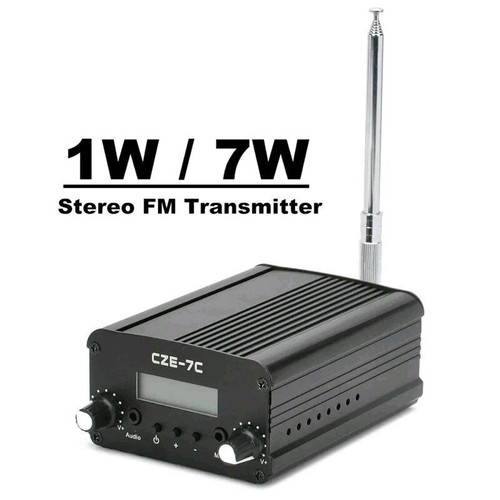 Πομπός FM 7W CZE-7C καινούργιος μεγάλης εμβέλειας