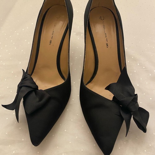 Mourtzi low heels new black with bows