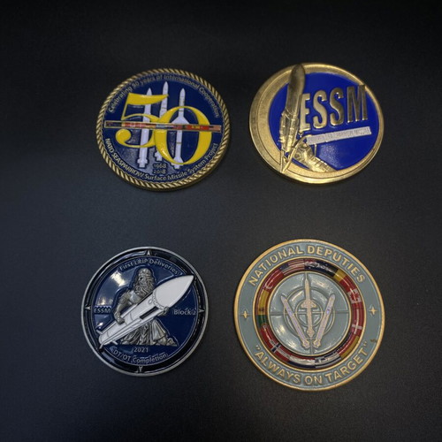 Challenge Coins NATO ESSM Seasparrow set like new