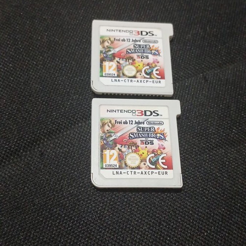 Smash Bros 3DS games like new, 2 games together