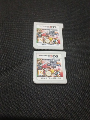 Smash Bros 3DS games like new, 2 games together