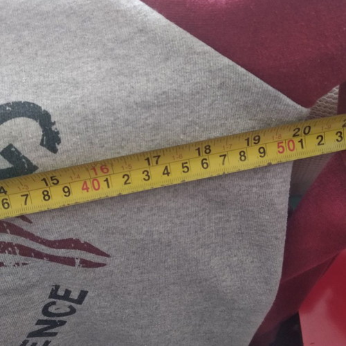 Sam 0-13 sweatshirt used for 14-year-old boy gray-bordeaux
