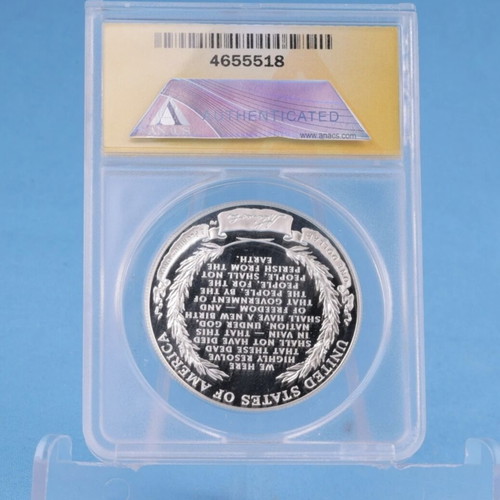 USA One Dollar 2009 P Lincoln silver 900 ANACS PF 68 DCAM new