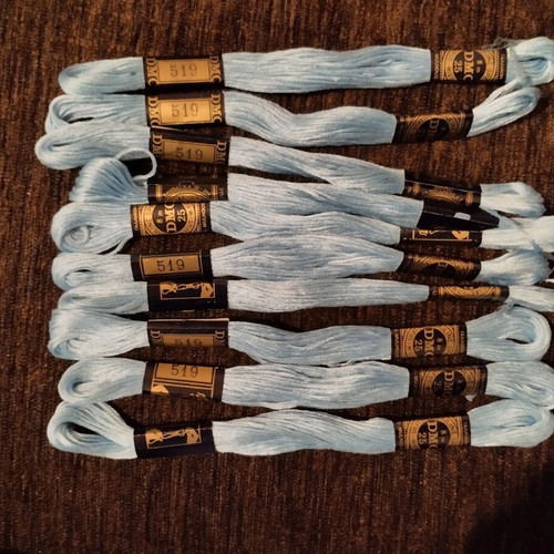 DMC threads new, pack of 79 skeins