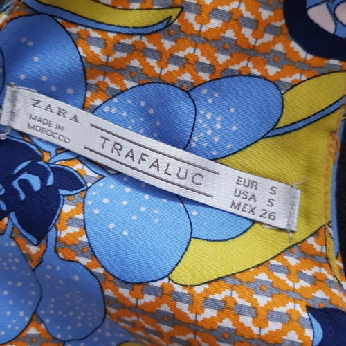 Zara summer dress like new, size S 36, colorful