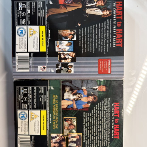 Hart to Hart DVD Seasons 1 & 2 with Robert Wagner and Stephanie Powers