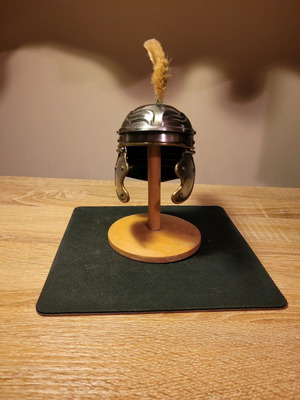 Roman helmet miniature used