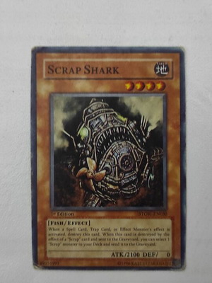 Yu-Gi-Oh! Scrap Shark card used