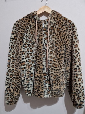 Leopard jacket Koton like new, brown, size XS