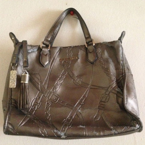 Sisley handbag used with wear