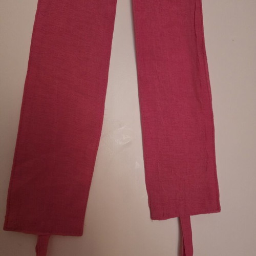 Bedroom curtains set of 2 pieces fuchsia, like new