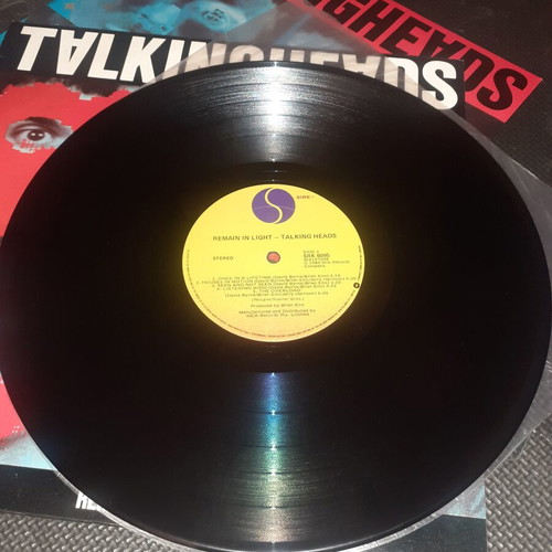 Talking Heads Remain In Light Original 1980 Australian Vinyl LP with Inserts