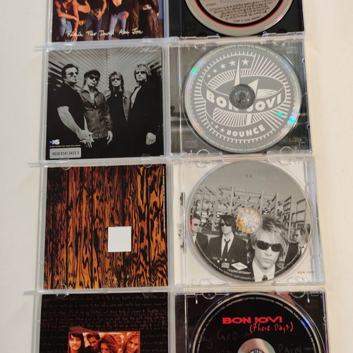 Bon Jovi 4 CD set used, rock genre