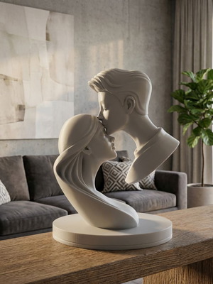 Διακοσμητικό σε μοντέρνο design The Kiss καινούργιο