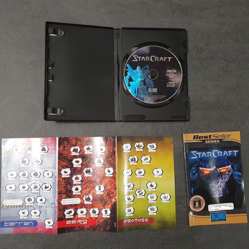 Starcraft PC game used, English version with manual
