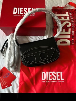 Diesel 1DR shoulder bag new, black