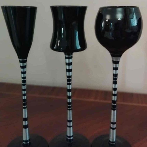Liqueur glasses like new, set of 6 pieces 18 cm height
