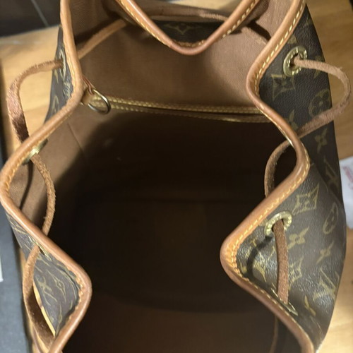 Louis Vuitton Montsouris MM backpack, vintage, medium size, brown