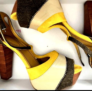 Chloe tricolour suede No 41