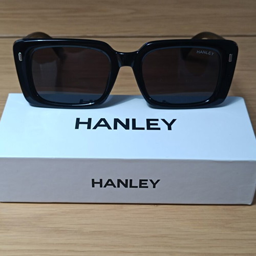 Hanley Le Grand Polarized sunglasses new, black