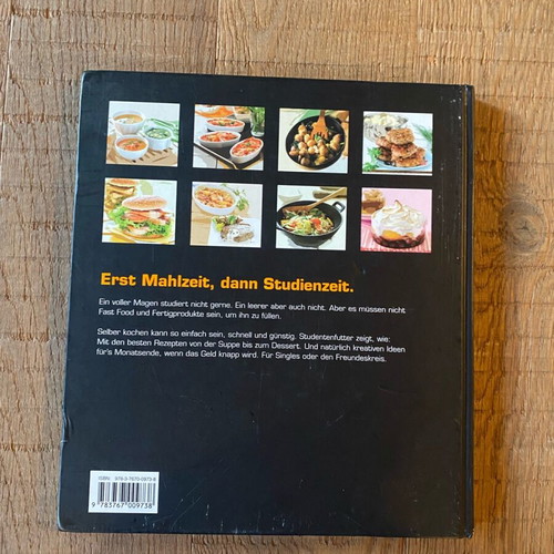 Easy Cooking Book for Students in German like new