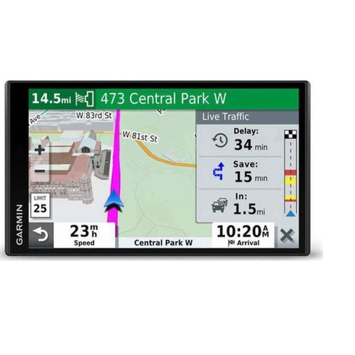 Garmin DriveSmart 65 GPS navigator with live traffic, 7-inch screen
