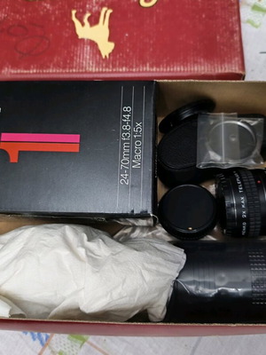 Vivitar Series 1 lens and Asahi Pentax KM camera like new