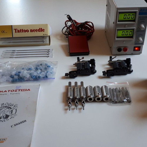 Vintage tattoo machines like new, complete kit