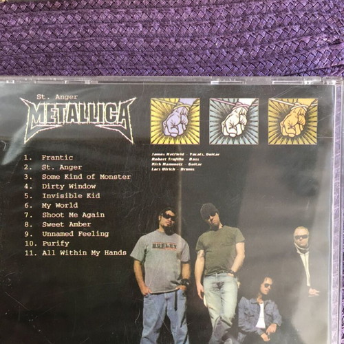 St. Anger Metallica 2003 studio album 2 CD used