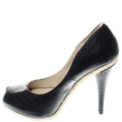Christian Siriano genuine leather pumps size 37.5 like new black