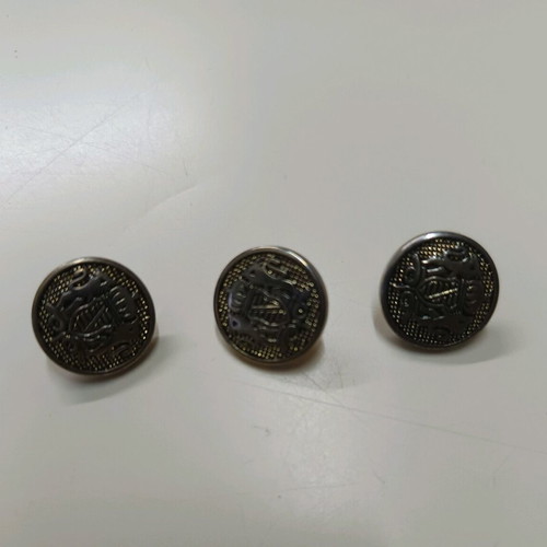 Vintage buttons in three beautiful designs like new