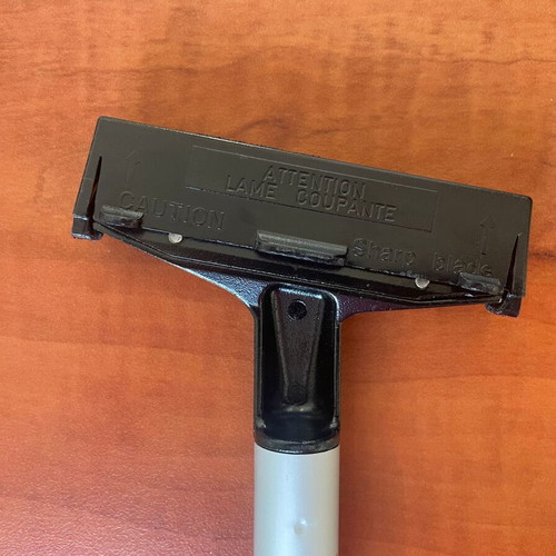 Work scraper with rubber handle new for paint and floors