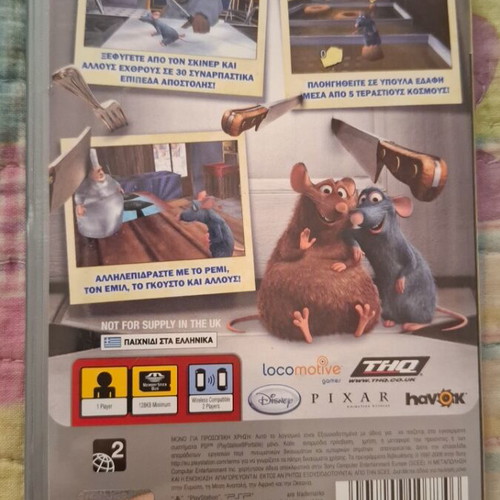 Ratatouille PSP game