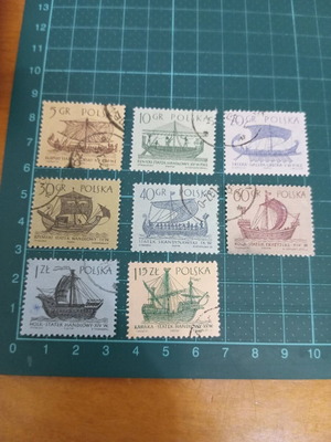 Poland 1963 sailboats stamps like new