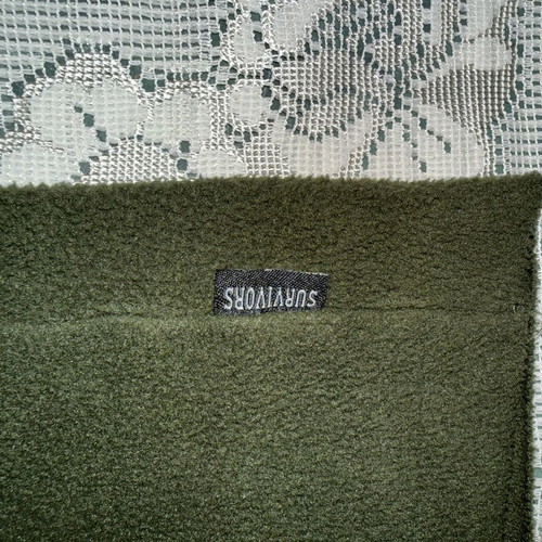 Survivors khaki neck warmer