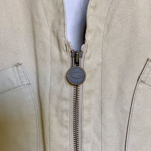 GANT men's beige vest size M used Safari style