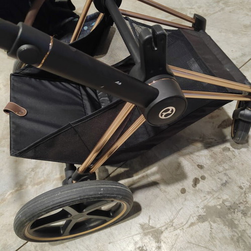 Cybex Priam Rose Gold stroller used, Jewels of Nature edition