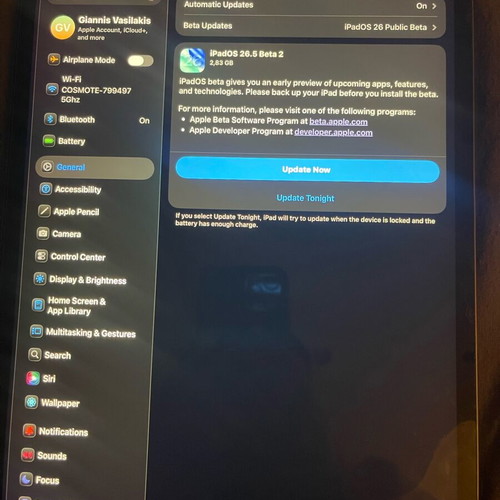 iPad Pro 3rd generation 12.9 inch 64GB Space Grey like new