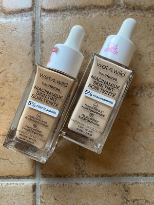 Wet n Wild Skin Tint like new, two shades Light and Warm