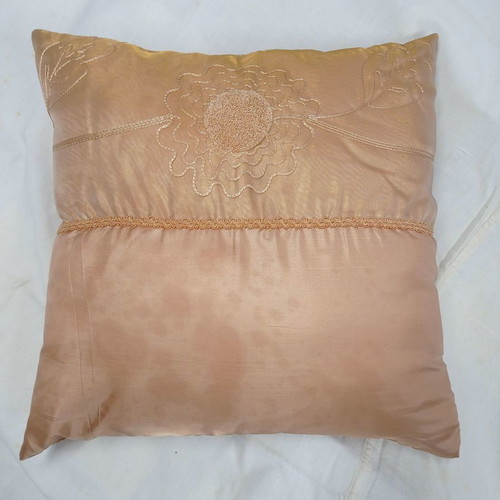 Decorative pillows used, mocha color, set of 2 pieces 40x40