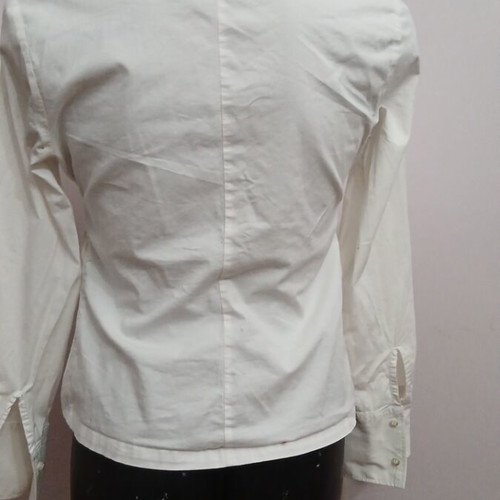 White women's shirt with belt Nara camicie like new, size M