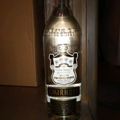 Smirnoff Black Vintage bottle 700ml new, sealed