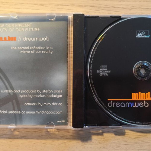 Mind.in.a.box Dreamweb CD album 2005 like new, electronic