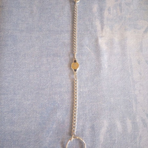 AEK Vintage Chain Keychain with Double-Headed Eagle, like new