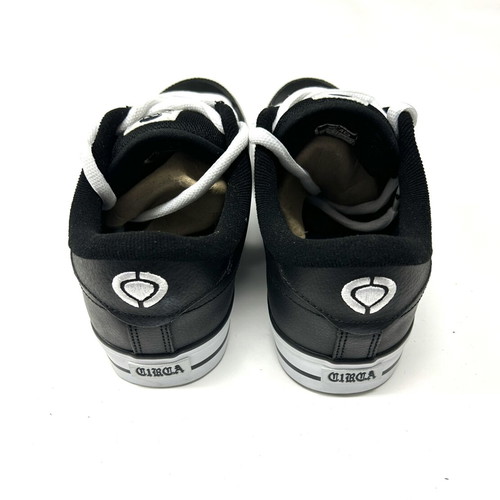 Circa AL50 skate shoes, size 40, black leather, vulcanized sole