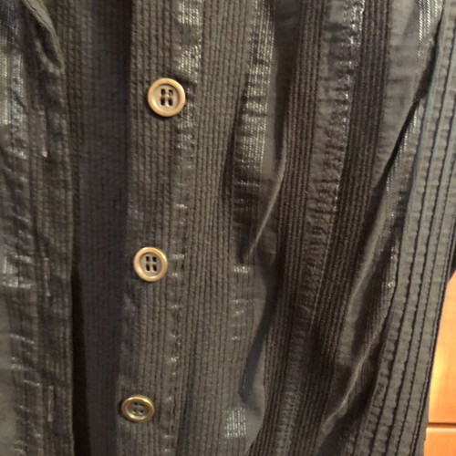 Scandalo women's bodysuit shirt used, size Small, black