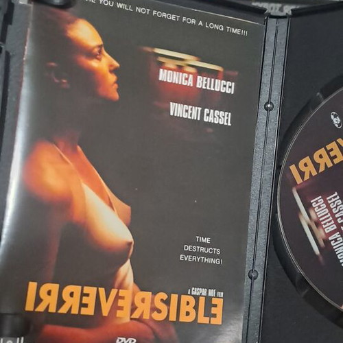 Irreversible DVD movie with subtitles, drama thriller